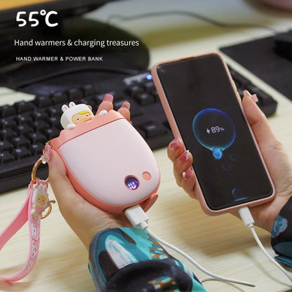 USB Portable Rechargeable Hand Warmer With Power Bank