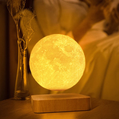 Magnetic Levitating Moon Lamp 3D Printing Moon