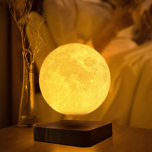 Magnetic Levitating Moon Lamp 3D Printing Moon