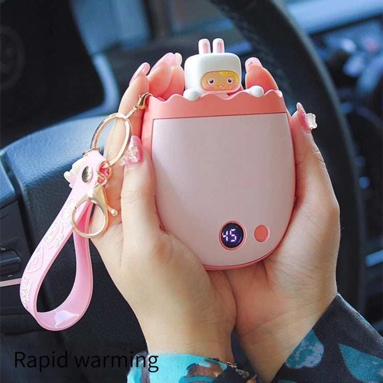 USB Portable Rechargeable Hand Warmer With Power Bank