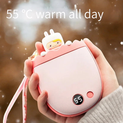 USB Portable Rechargeable Hand Warmer With Power Bank