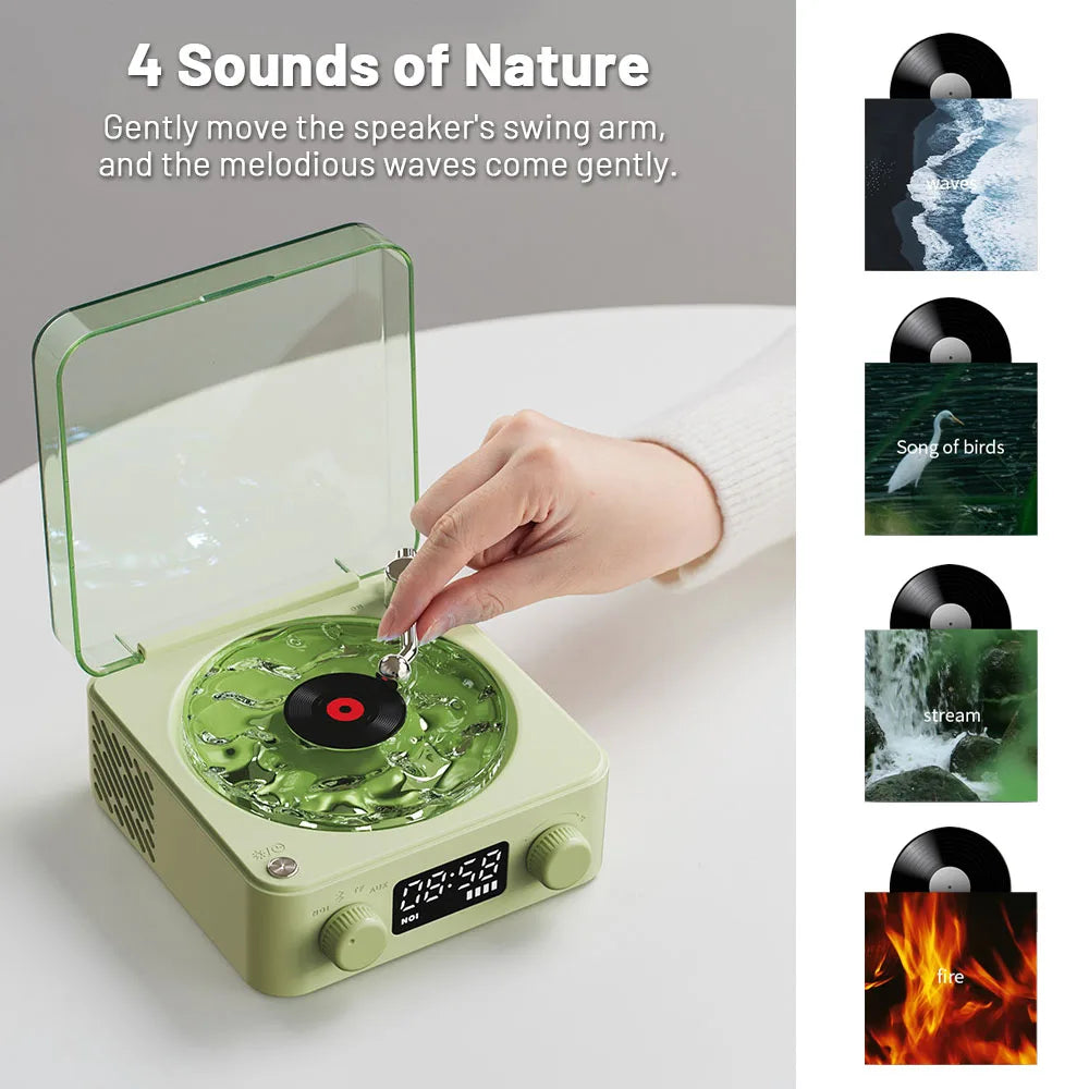 Mini Retro White Noise Bluetooth Speaker Portable