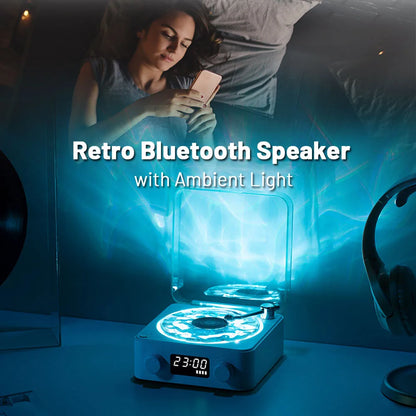 Mini Retro White Noise Bluetooth Speaker Portable